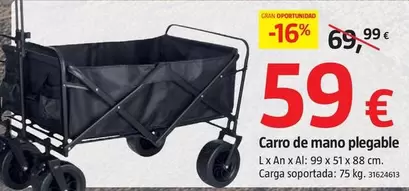 Carro De Mano Plegable