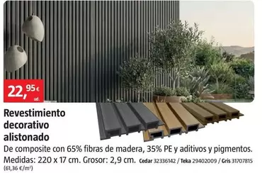 Revestimiento Decorativo Alistonado