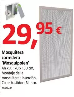 Mosquitera Corredera Mosquipolen