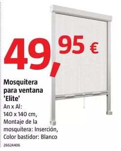 Mosquitera Para Ventana Elite