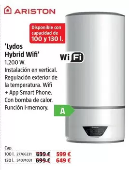 Ariston - 'Lydos Hybrid Wifi'