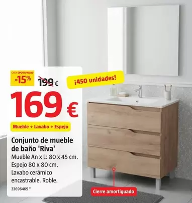 Conjunto De Mueble De Baño 'Riva'