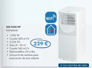 Toyotomi - TAD 2326 HP Con Bomba De Calor