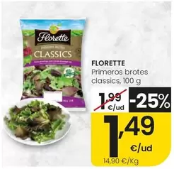 Florette - Primeros Brotes Classics