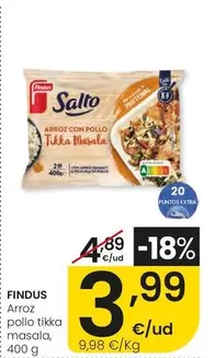 Findus - Arroz Pollo Tikka Masala