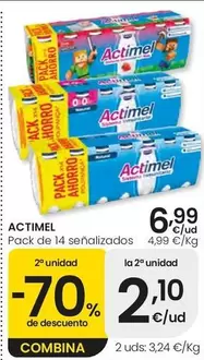 Actimel - Pack De 14 Senalizados