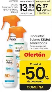 Garnier - Delial Solar Sens Adv Fp50 +