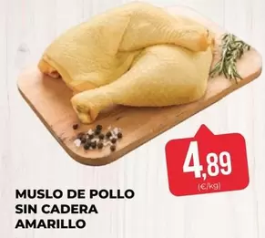Muslo De Pollo Sin Cadera Amarillo