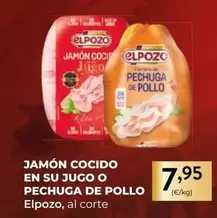 elpozo - Jamón Cocido En Su Jugo O Pechuga De Pollo