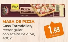 Casa Tarradellas - Masa De Pizza