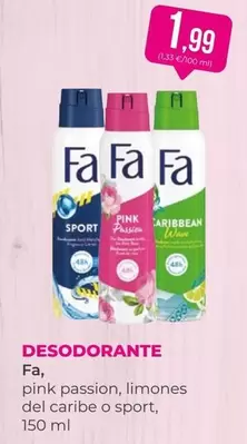 Fa - Desodorante
