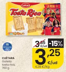 Cuétara - Galleta Tosta Rica
