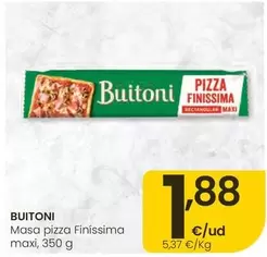 Buitoni - Masa Pizza Finissima Maxi