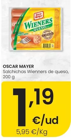 Oscar Mayer - Salchichas Wienners De Queso