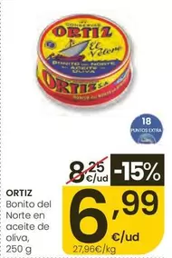 Ortiz - Bonito Del Norte En Aceite De Oliva