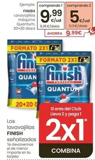 Finish - Lavavajillas Máquina Quantum