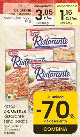 Dr Oetker - Pizza Ristorante Quattro Formaggi