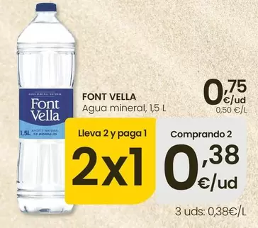 Font Vella - Agua Mineral