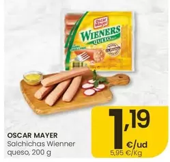Oscar Mayer - Salchichas Wiener Queso