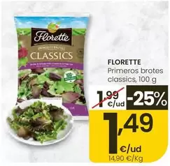 Florette - Primeros Brotes Classics
