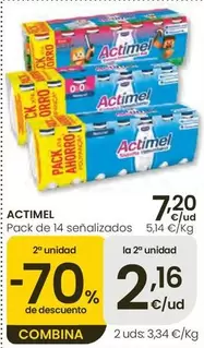 Actimel - Pack De 14 Senalizados