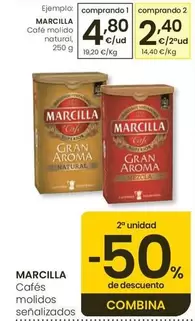 Marcilla - Café Molido Natural