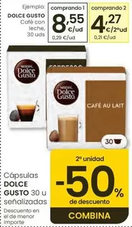 NESCAFÉ® Dolce Gusto® - Cafe Con Leche
