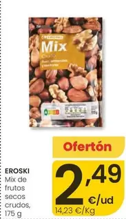 Eroski - Mix De Frutos Secos Crudos