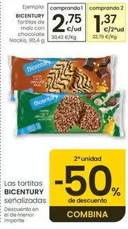 Bicentury - Tortitas De Maiz Con Chocolate