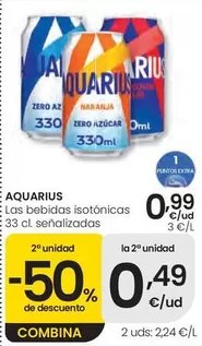 Aquarius - Las Bebidas Isotónica