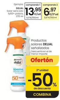 Delial - Solar Sens Adv Fps50+ Pistola