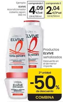 Elvive - Acondicionador Cabello Repair