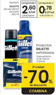 Gillette - Gel De Afeitar Sensible
