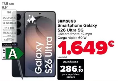 Samsung - Smartphone Galaxy S26 Ultra 5G