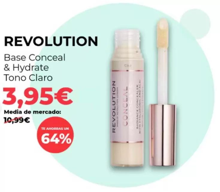 Revolution - Base Cancel & Hydrate Tono Claro