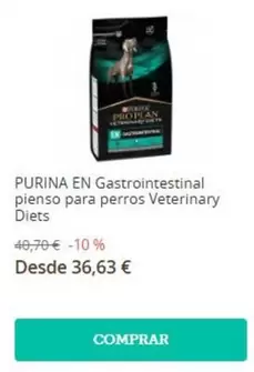 Purina - En Gastrointestinal Pienso Para Perros Veterinary Diets