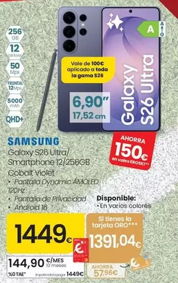 Samsung - Galaxy S26 Ultra