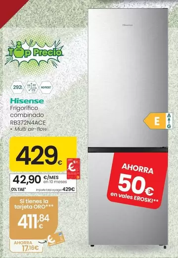 Hisense - Frigorifico Combinado 