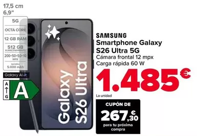 Samsung - Smartphone Galaxy S26 Ultra 5G