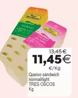 Tres Oscos - Queixo Sandwich Normal