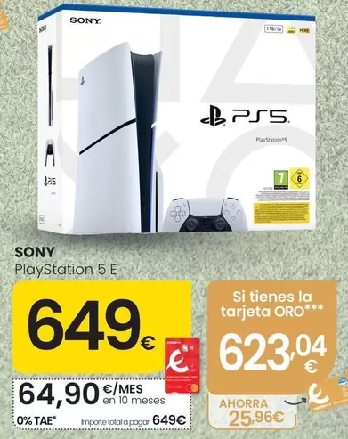 Sony - Playstation 5 E