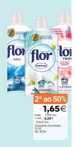 Flor - Suavizante Concentrado