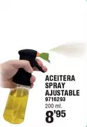 Aceitera Spray Ajustable