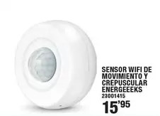 Energeeks - Sensor Wifi De Movimiento Y Crepuscular