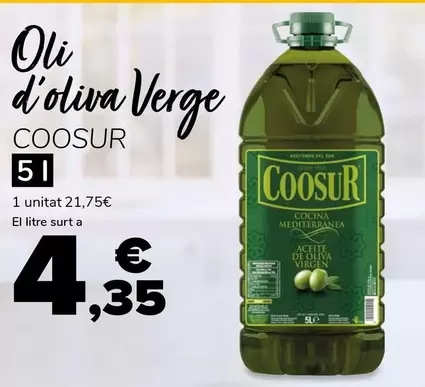 Coosur - Oli D'oliva Verge