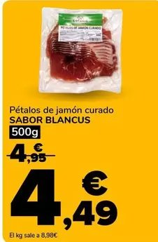 Sabor Blancus - Petalos De Jamón Curado