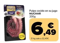 Nuchar - Pulpo Cocido En Su Jugo