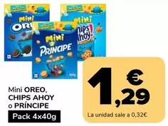Oreo/ Chips Ahoy/ Principe