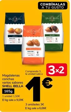 Shell Bella - Magdalenas Conchas