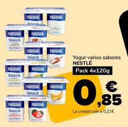 Nestlé - Yogur